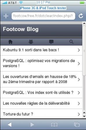 footcow sur iphone