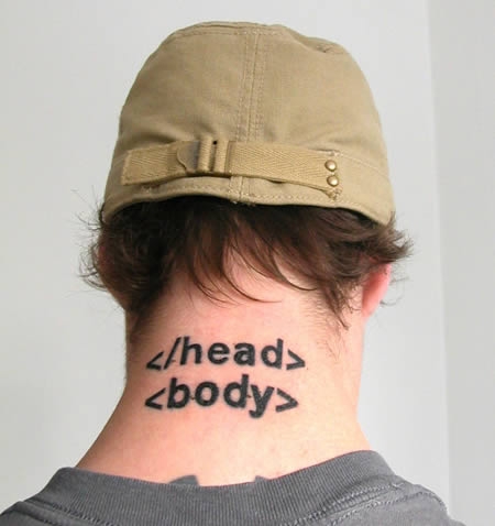 HTML Tatoo